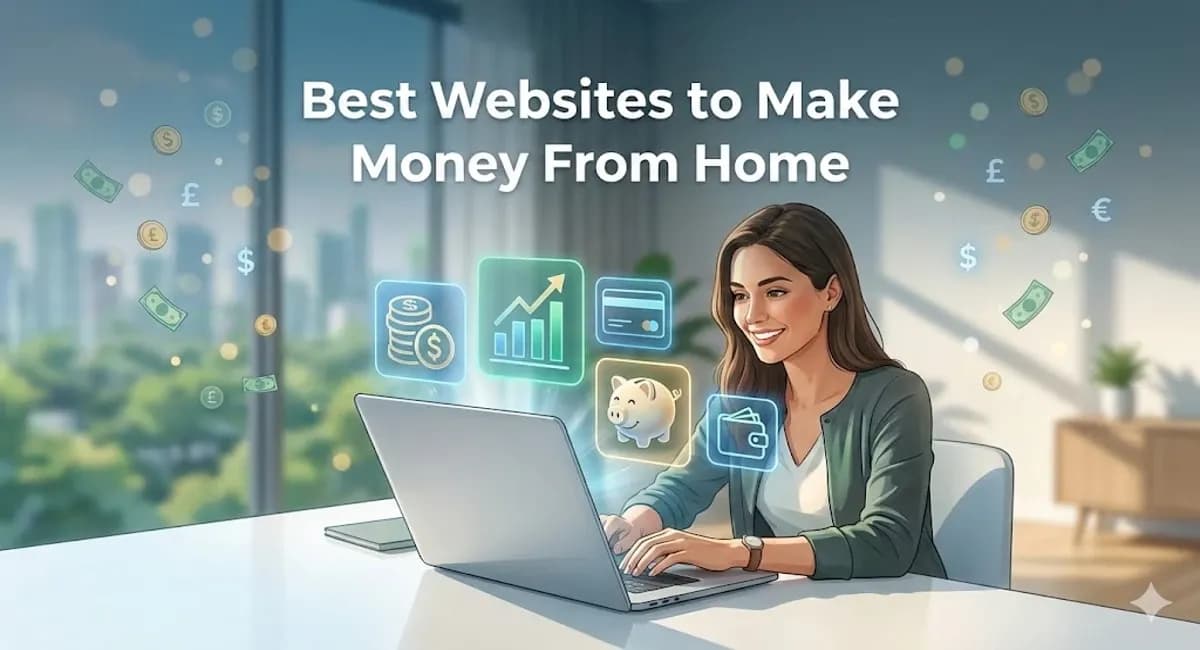 Best Websites to Make Money From Home (Free + Proven Options)
