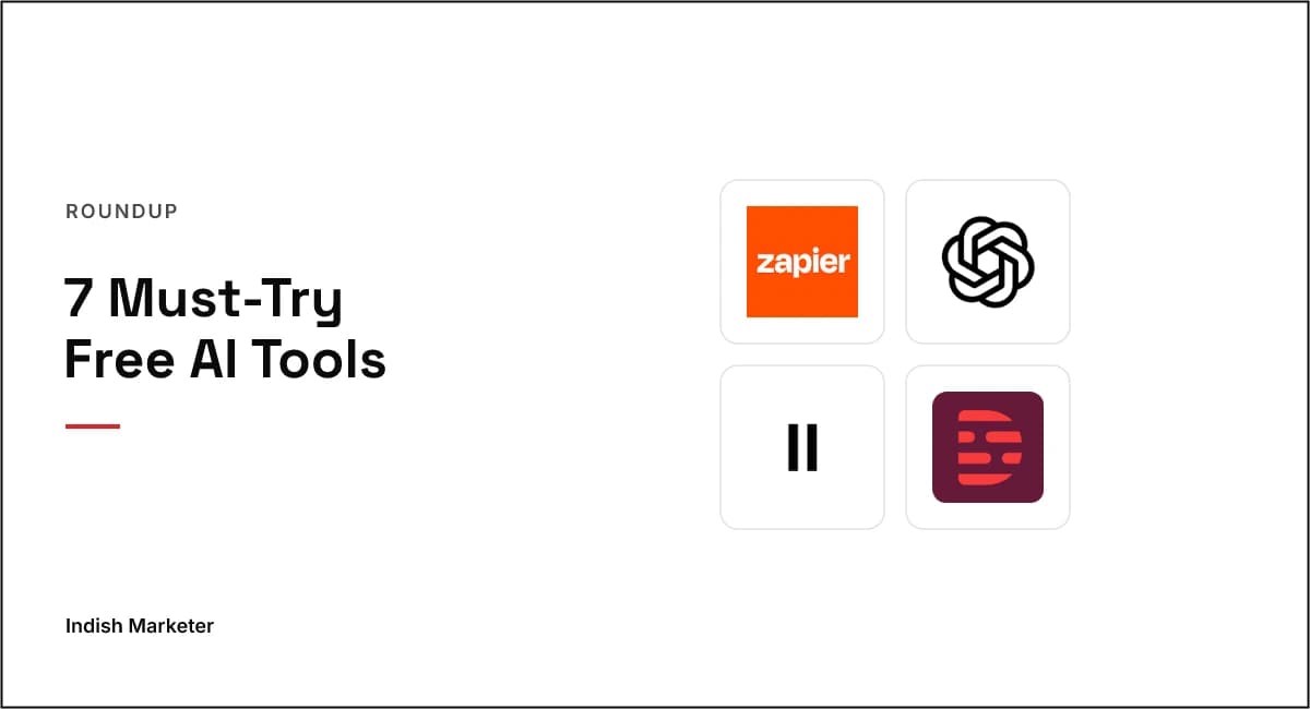 I Found 7 Must-Try AI Tools, and They're Free!