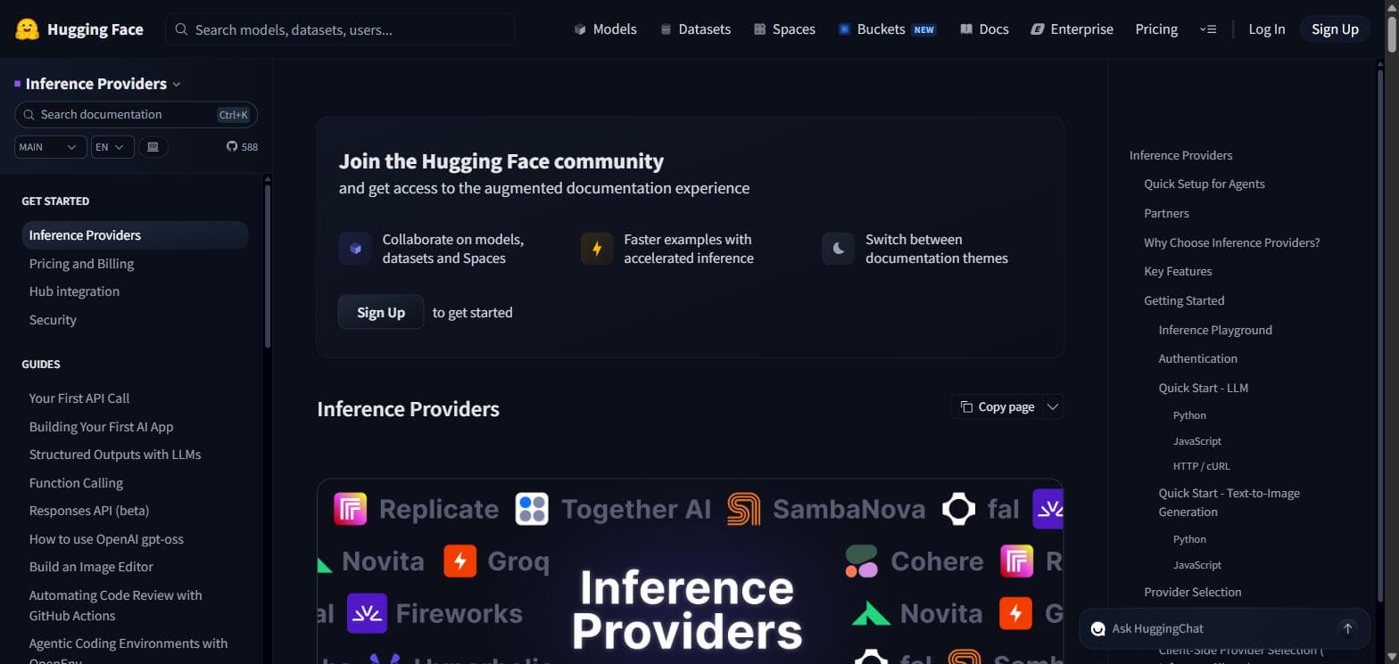 Hugging Face Inference Providers